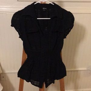 Black Guess Blouse